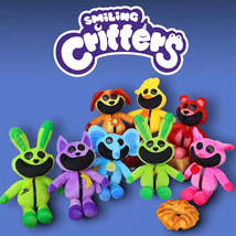 25-30cm Smiling Critters Plush Toy Smiling Critters Cat Nap Catnat Accion Doll S - £3.14 GBP+