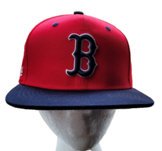 Boston Red Sox Red/Navy Snap Back Jet Blue Baseball Hat NWT - $21.32