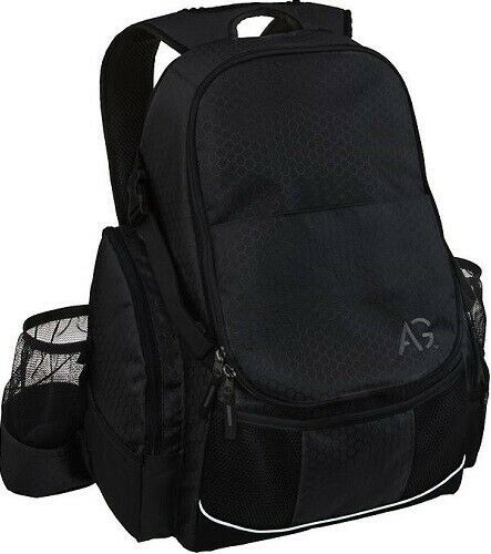 Disc Golf Bag Outdoor Deluxe Frisbee Backpack Black Holds 21+ Sports Dis... - $41.27