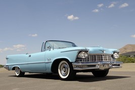 1957 Imperial Convertible | 24 X 36 INCH POSTER | Vintage classic car - £17.09 GBP