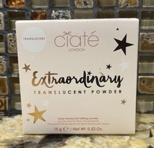 Ciate London Extraordinary Translucent Powder .52 OZ Full Size NEW in BOX - $14.80