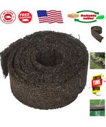 10ft Recycled Rubber Mulch Border – Scatter-Proof, Weed Control &amp; Easy Fit - $921.56 MXN