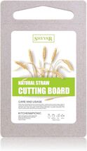 Cutting Board for Kitchen, Wheat Straw Fiber Cutting 10&quot;L x 6.3&quot;W x 0.15&quot;Th - $7.92