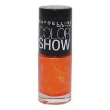 Maybelline Color Show Nail Polish # 910 Orange Extreme - $8.99