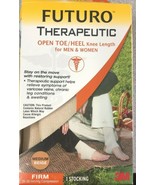 NIB Box Futuro Theraputic Open Toe/Heel  Stockings 1 Pair M 71033 Beige - $13.85
