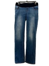 Liz Lange Maternity Womens Size 2 Medium Wash Comfy Stretch Boot Cut Blu... - €11,24 EUR