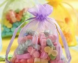 Assorted Colors Wedding Party Favor Organza Bags Amscan 12 Pieces 4&quot;H x 3&quot;W - £3.08 GBP