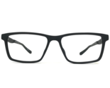 Dragon Eyeglasses Frames DR9003 002 Matte Black Square Extra Large 58-17... - $74.75
