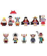 11pcs Adventures One Piece DIY Minifigures Luffy Sabo Sanji Chopper - $24.68
