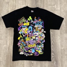 Creative Disney Tshirt Mens Size M Colorful Splash Mickey, Goofy, Donald, Pluto - £19.39 GBP