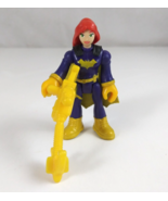 Imaginext DC Super Friends Blind Bag Series 5 Batgirl Unmasked With Weapon - $9.69
