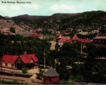 Birds Eye View Soda Springs Manitou Colorado CO Unused UNP 1910s DB Post... - $3.91