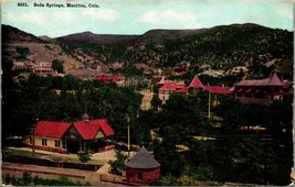 Birds Eye View Soda Springs Manitou Colorado CO Unused UNP 1910s DB Postcard - £3.12 GBP