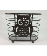 Home Basics Owl Cutlery Holder Footed Bronze Rust Resistant - £31.74 GBP