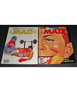 2 MAD Magazines 262 April ROCKY IV 263 June 1986 ALFRED E NEUMAN Tooth S... - $18.99