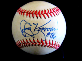 Jerry Koosman # 36 1969 Wsc Ny Mets Signed Auto Vintage Onl Baseball PSA/DNA - £156.58 GBP