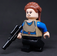 Lego Star Wars Padme Naberrie Amidala Minifigure 75258 Medium Legs Blaster - £16.84 GBP