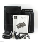 Portable Charging Valet Dock The Sharper Image  Black Charge 3 Devices a... - $7.50