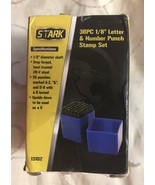 Stark Metal Large 1/8&quot; Stamping 36-Piece Tool Kit – Alphabet, Numbers - $33.97 CAD