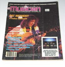 Pat Metheny International Musician Magazine Vintage 1980 Ramones Mick Ta... - $24.99