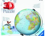 Ravensburger Children&#39;s World Globe 180 Piece 3D Jigsaw Puzzle for Kids ... - £23.21 GBP