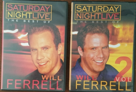 Saturday Night Live Snl: The Best Of Will Ferrel Volume 1 &amp; 2 Dv Ds - £7.95 GBP