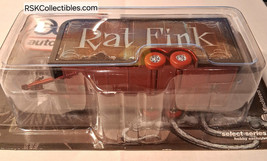 Auto World ULTRA RED CHASE Rat Fink 1:64 Scale Enclosed Car Trailer Special Edtn image 2