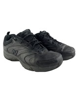 New Balance Womens Walking Shoes Black 511 Low Top Leather Lace Up Size 8.5 - $33.81 CAD