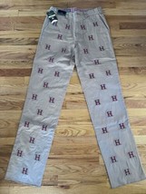 Harvard University Pennington Bailes Khaki Embroidered Stadium Pants 32 36 Insea - £43.32 GBP