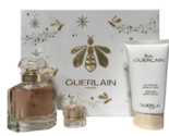 Mon Guerlain Gift Set: 1.6 Oz/50 ml EDP + 5 ml EDP Mini+ 2.5 Oz Lotion f... - $79.95