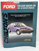 CHILTON 1981-1992 Ford Escort/Mercury Lynx Car Repair Manual - £12.45 GBP