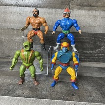 Vintage 1985 Motu He-Man Masters Of The Universe Lot 4 Loose Action Figures - £21.60 GBP