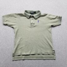 Vintage Ralph Lauren Polo Shirt Youth 7 Green Short Sleeve Casual Unisex... - $287.88 MXN