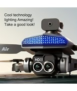 2 Battery + HD Camera + 2025 Newest Foldable Drone with Dual Camera, App - $1,274.29 MXN