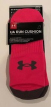 UNDER ARMOUR Run Cushion No Show Tab Socks Pink 1312532 Men&#39;s Size Med - £15.76 GBP