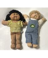 Vintage Cabbage Patch Kids Plush Dolls Lot of 2 – Xavier Roberts Signed - $22.18 CAD