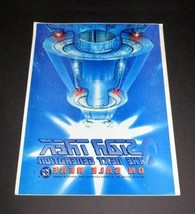 1994 Star Trek 13x10 inch promo promotional window decal/sticker: DC Comics TNG - £16.87 GBP