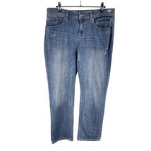 Apt. 9 Relaxed Crop Jeans 10 Women’s Dark Wash Pre-Owned [#2977] - £11.85 GBP