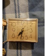 Westclox Dunmar Drowse Dialite Alarm Clock MCM #22194 Snooze Vintage Woo... - $9.49