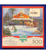 Buffalo Christmas puzzle Holiday Tradition 500 piece George Kovach 2018 - £3.99 GBP