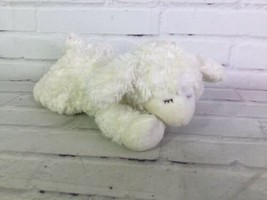 Baby Gund Winky Lamb Sheep White Sleepy Rattle Plush Stuffed Animal Lovey Toy - £8.30 GBP