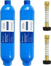 High-Quality 2 Pack RV Water Filters - Reduce Odors, Chlorine &amp; Bacteria... - $56.38
