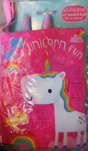 Unicorn Fun cloth Book NEW touch and feel tabs to explore - £3.11 GBP