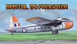 Vintage Warplane Bristol 170 Freighter Magnet #2 - $100.00