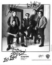 LOS LOBOS Band signed 1990 Warner Bros Records BW Promo 3 sig Photo BAS (Berlin/ - £125.77 GBP