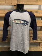 MLB New York Yankees Logo Athletic Long Sleeve Raglan T-Shirt Mens Size ... - £11.65 GBP