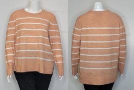 George Women&#39;s Yummy Crew Neck Sweater Orange XXL NWT - $19.99