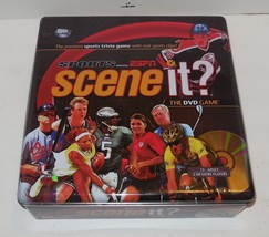 2006 Screenlife Scene it ESPN edition DVD Board Game 100% COMPLETE in Tin - £11.28 GBP