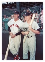 Mickey Mantle And Ted Williams New York Yankees Red Sox 4X6 Photo - £6.26 GBP