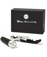 Wine Accessory Set, Stainless Steel Wine Bottle Opener - Gift for Wine L... - $9.89